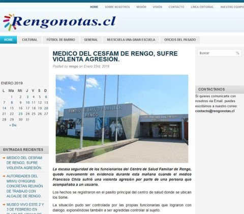 Rengo Notas - Enciclopedia Colchagüina
