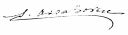 Firma de Samuel Ossa Borne