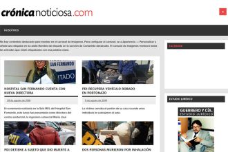 Portada de Crónica Noticiosa
