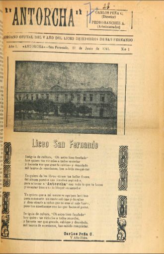 Portada de Antorcha