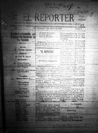 Portada de El Reporter