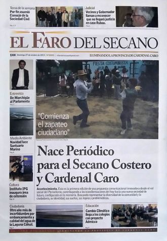 Portada de El Faro del Secano