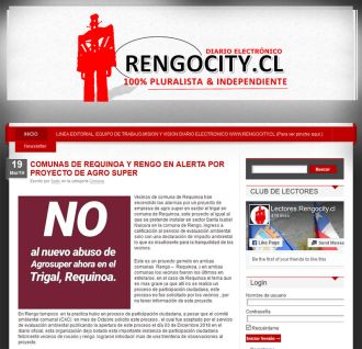 Portada de Rengocity.cl